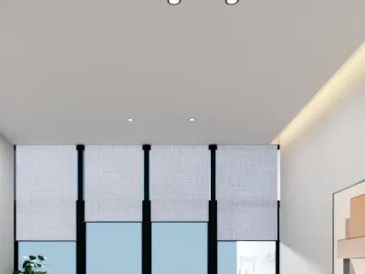 Space Office Modern Manager 3D model