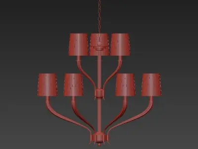 Chandelier Mayflower 3D model