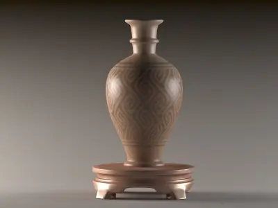 Sci-fi strobe capsule cabin deck console elevator  3D model