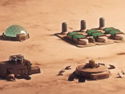 Space expansion kit  3D Model Pack