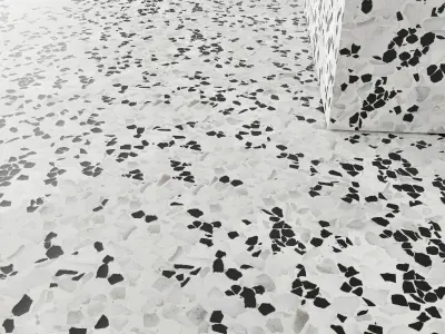 Terrazzo Porcelain tiles - set 01 Texture