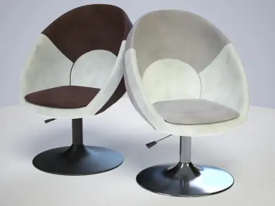 Chair ar vr optimized Low-poly 3D model purchase