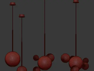 Giopato and Coombes Bolle 4 and 6 Bubbles Set 3D model