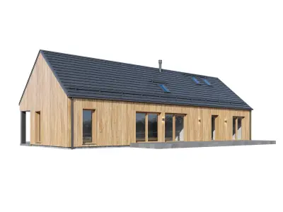 Modern house Omanski 3D model