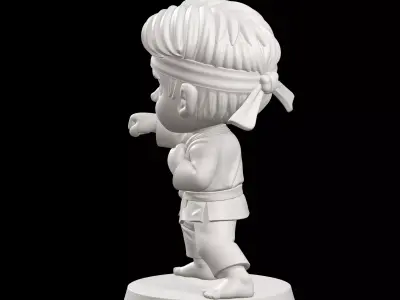 Karate Kid Daniel San 3D print model