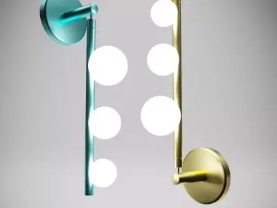 Lamp model for interior 3D model purchase