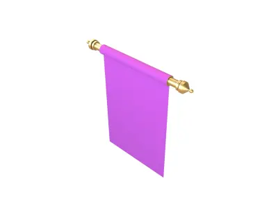 Pennant V1 003 Low-poly 3D model