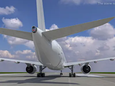  Air Force Base Control Tower and Airplane 