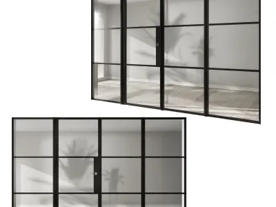 Pivot Doors by Smartsystems 3D model