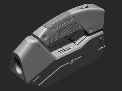Hard Surface Sci Fi Gadget 3D model