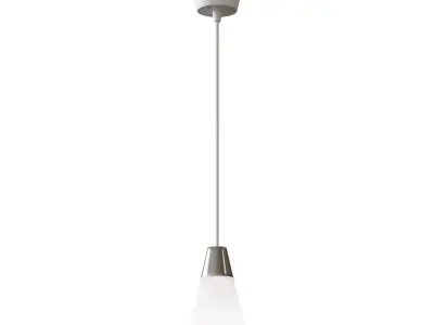 RESTAD Pendant lamp cone  white 3D model