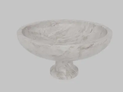  Elegant Decor on a Fireplace Mantel Free 3D model