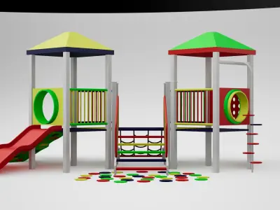 playground 01 3D model