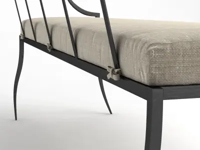 Arteriors lexi bench 3D model