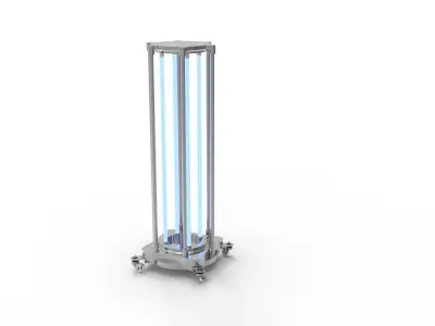 LIGHT UVC 2 3D model