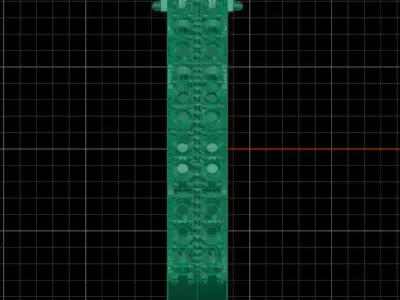 Jewelry ring 186 3D print model