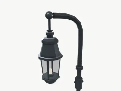 Light Pole Low-poly 3D model purchase