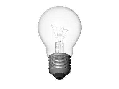 ight Bulb 3D model 3D model