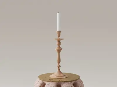 Porta velas - Candelabro 3D print model