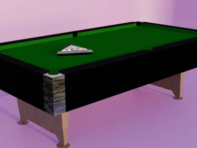 POOL TABLE 3D model