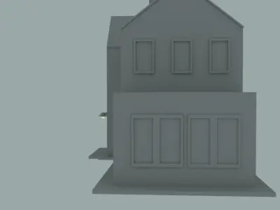 Street House  3D model