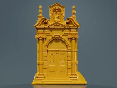 14 Exterior elements Doors Architecture and Rubble Superbundle 3D Model Pack