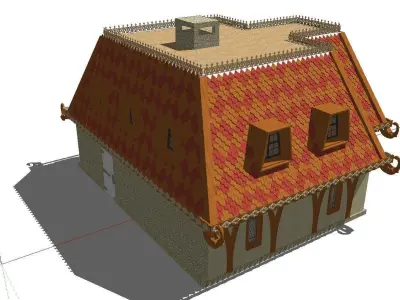 Creative Design-Holiday Cabin-0150 3D model