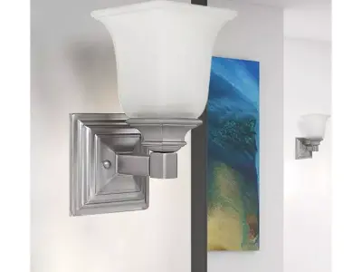 Belmore 1 - Light Dimmable Armed Sconce 3D model