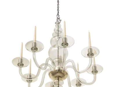 Wilkinson Uncut Georgian Chandelier 3D model