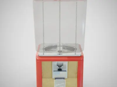 Candy Machine - Model 60 New Low-poly 3D model