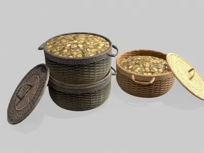Basket 9 3D model