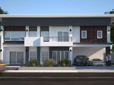 Exterior Villa House 3D model