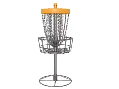 Disc Golf Basket 3D model