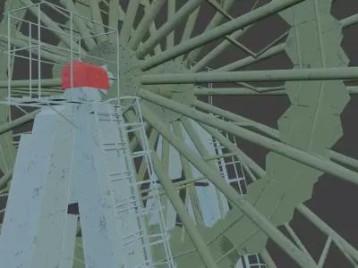 Pripyat amusement park Wheel before 3D model