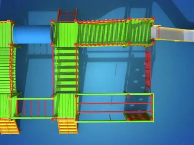 Playground for kids 3D model