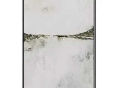 Abstract Painting Frame set 3D model 699