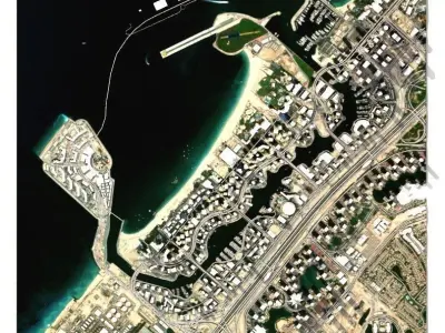 Dubai Marina United Arab Emirates 3D model