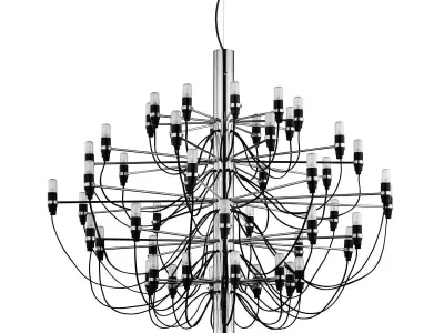 Large Chandeliers Modern and Design 3D model