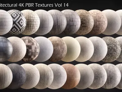30 Architectural PBR Textures Vol 14 Texture