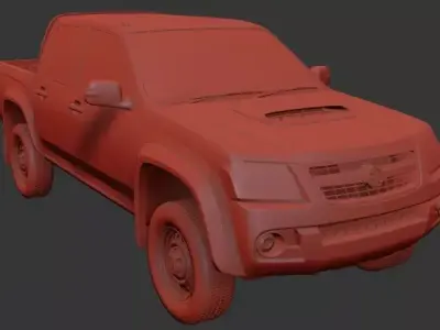Holden Colorado Mk1 RC CrewCab LX 2008 3D print model