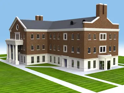 Building Traditional Style 3D model