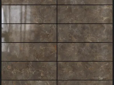 Yurtbay Seramik Bonita Brown 3D model