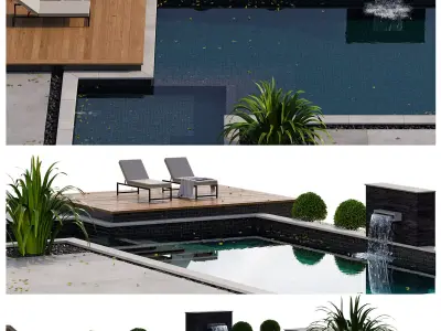 Pool 06 3D model