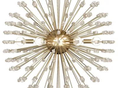 RAY QUARTZ PENDANT LIGHT 3D model