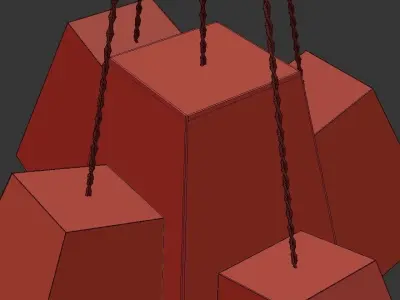 CLUSTERED LIGHTING 3D model