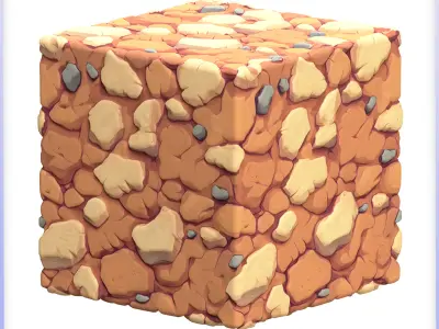 Stylized Ground Seamless Texture Texture 11