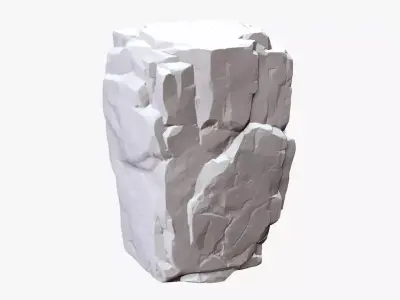 3D Mountain rock Zbrush sculpt 3D model