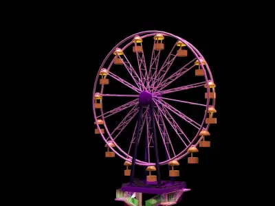 ferris wheel 3D model