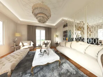 VILLA CLASSICAL BOLLUCA VIEW 360  3D model