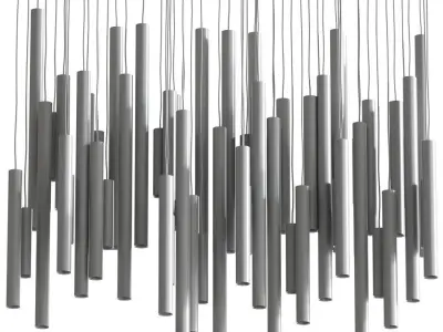 A-Tube Pendant Light 3D model